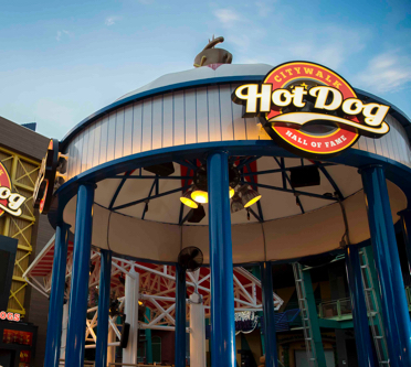 Exterior of Hot Dog Hall of Fame
